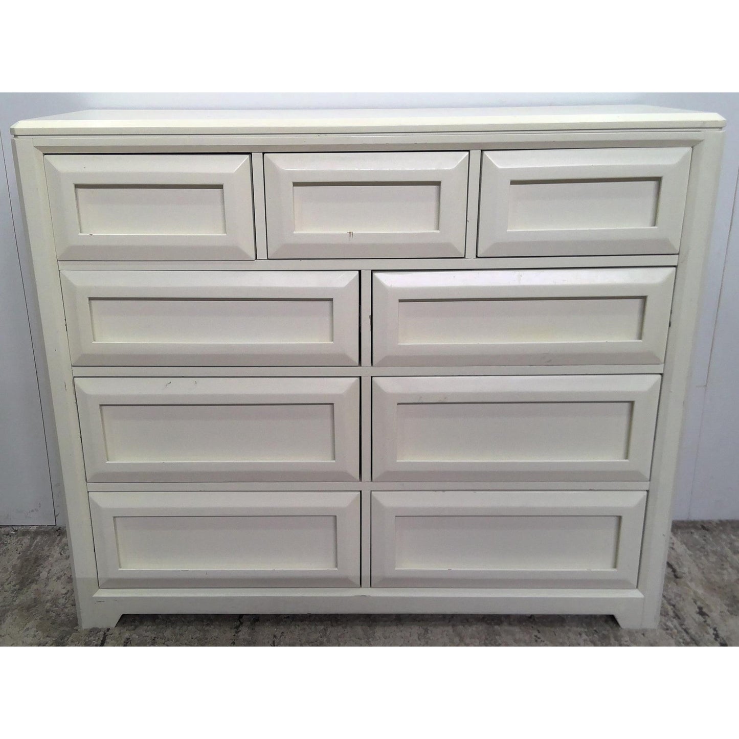 50" White Dresser