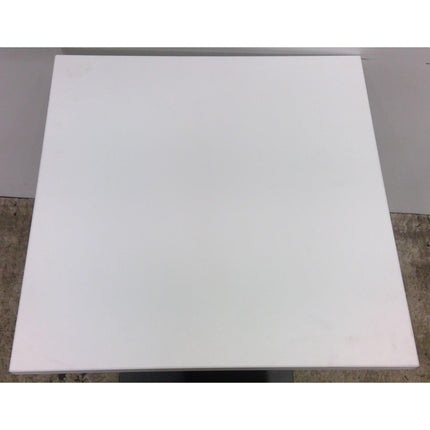 24" White Table