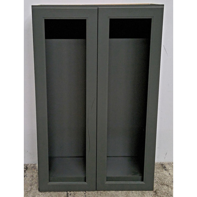 27" x 42" Green Upper Cabinet