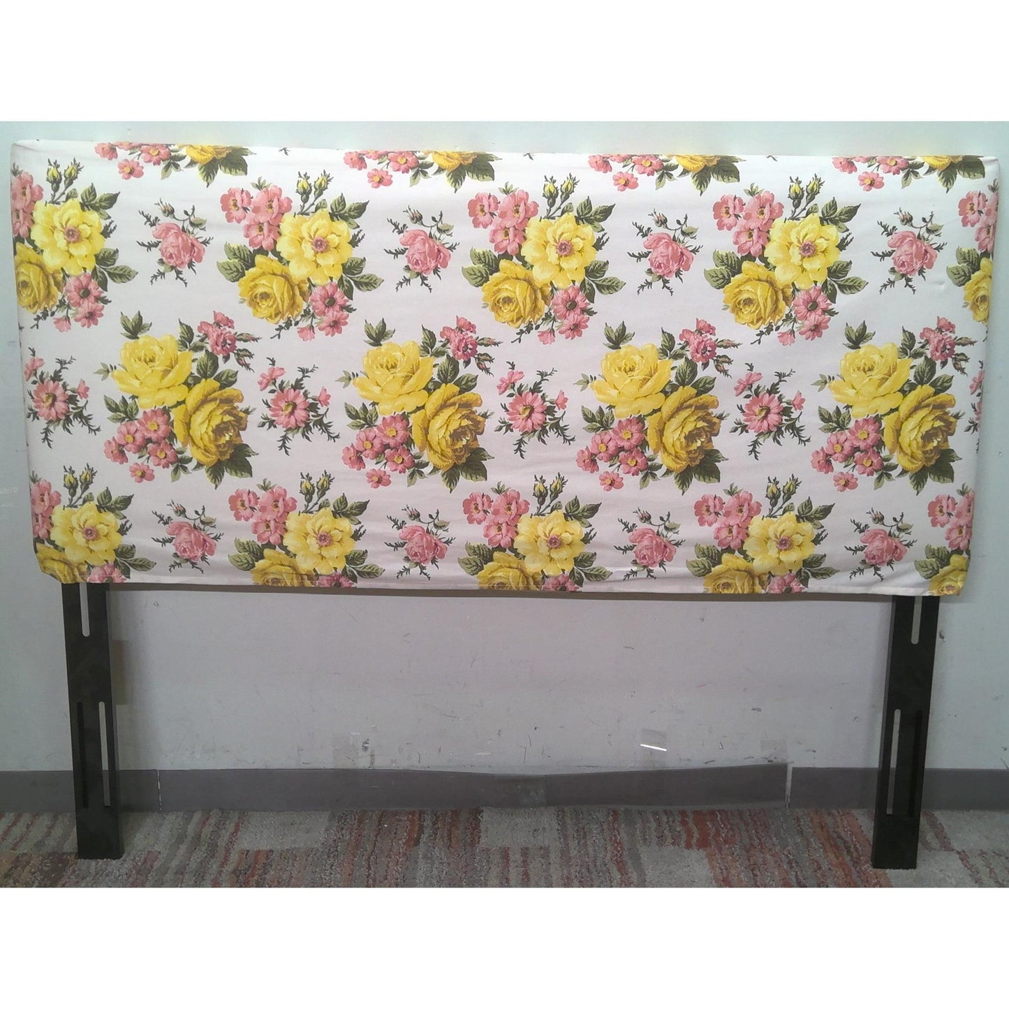 Queen Floral Headboard
