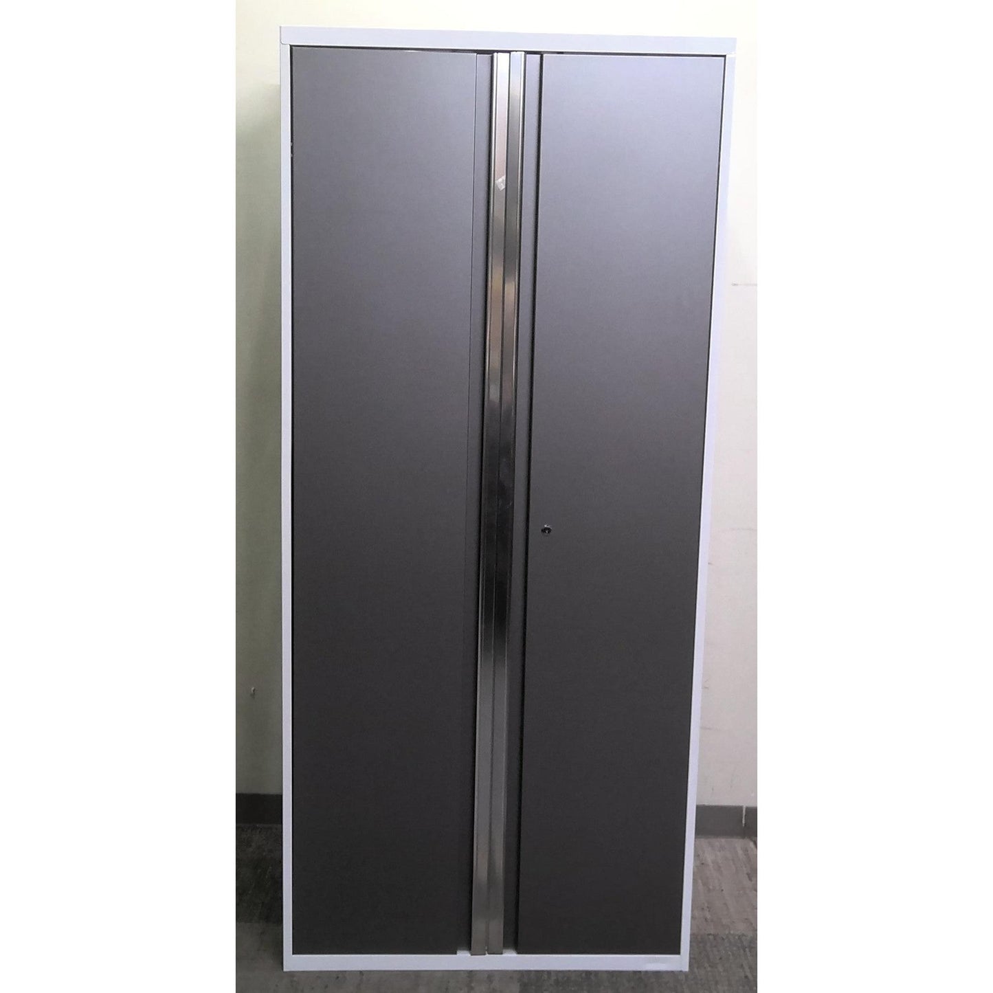 36" x 80" White Multi-Use Steel Storage Locker