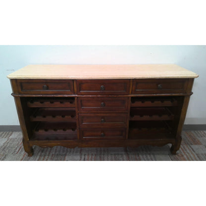 60" Baker Furniture Milling Road Wine Console