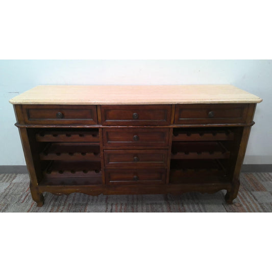 60" Baker Furniture Milling Road Wine Console