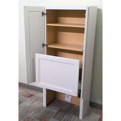 25" White Upper Cabinet
