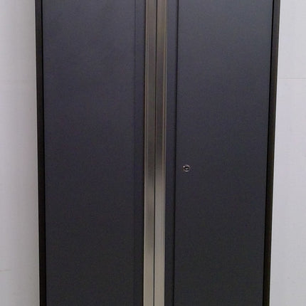 30" Black and Gray Steel Storage Locker