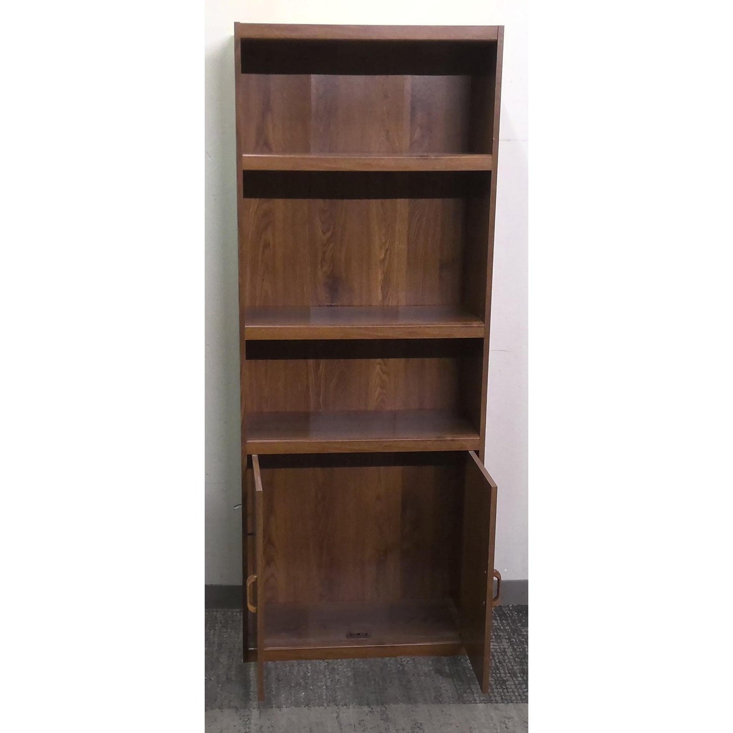 Bookshelf with Lower Cabinet