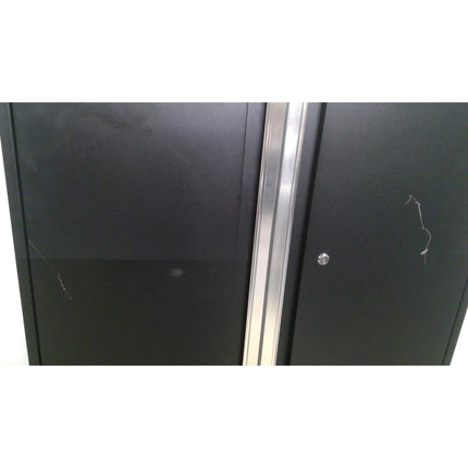30" x 80" Black Steel Storage Cabinet (Added 08/15/2026)