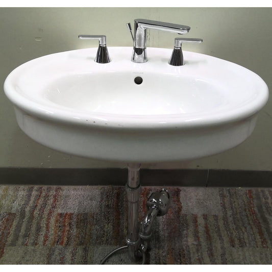 Bathroom Sink with Pedestal
