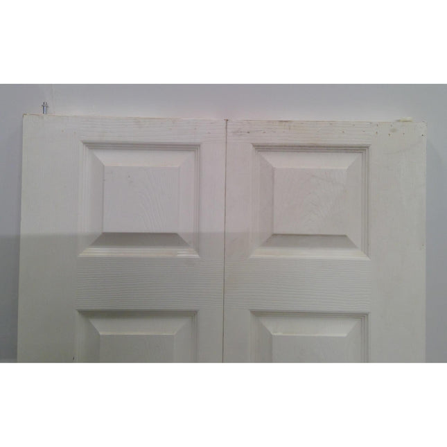 29.5" x 73" White Hollow Core Bifold Closet Door