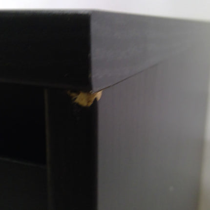 Black 4-Drawer Dresser