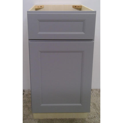 18" Gray 1-Drawer Plywood Base Cabinet (Added 07/31/2026)