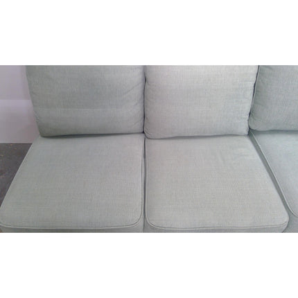 84" Blue Sectional Sofa