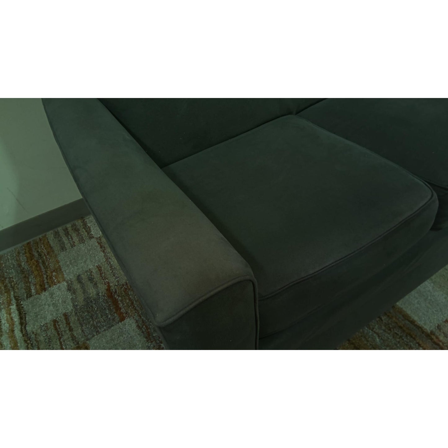 Tufted Gray Sofa