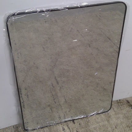 30" x 40" Black Framed Wall Mirror