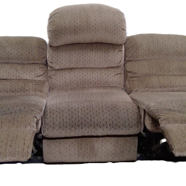 86" Gray Recliner Sofa