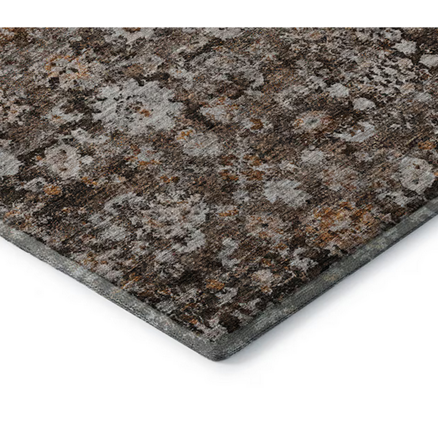 9 x 12 (ft) Loomed Fudge Rectangular Indoor Geometric Area Rug