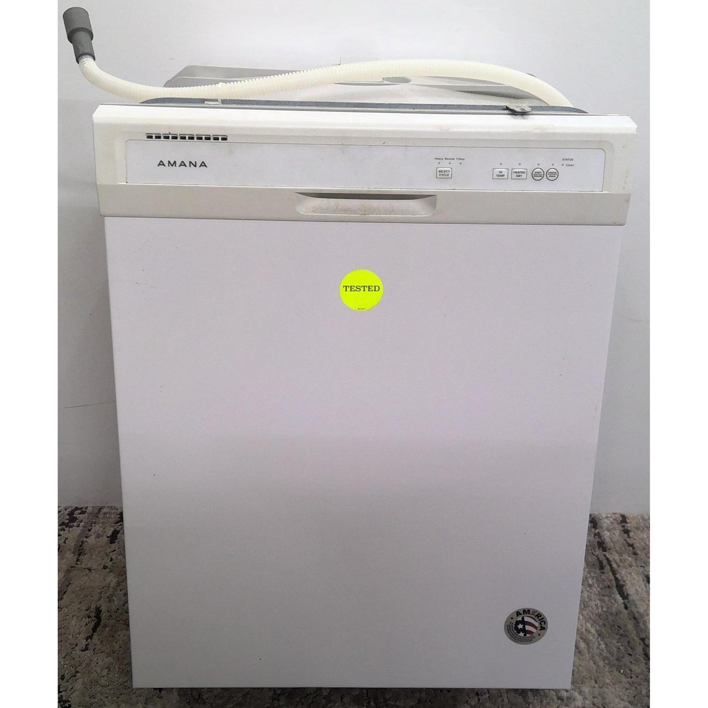 White Amana Dishwasher
