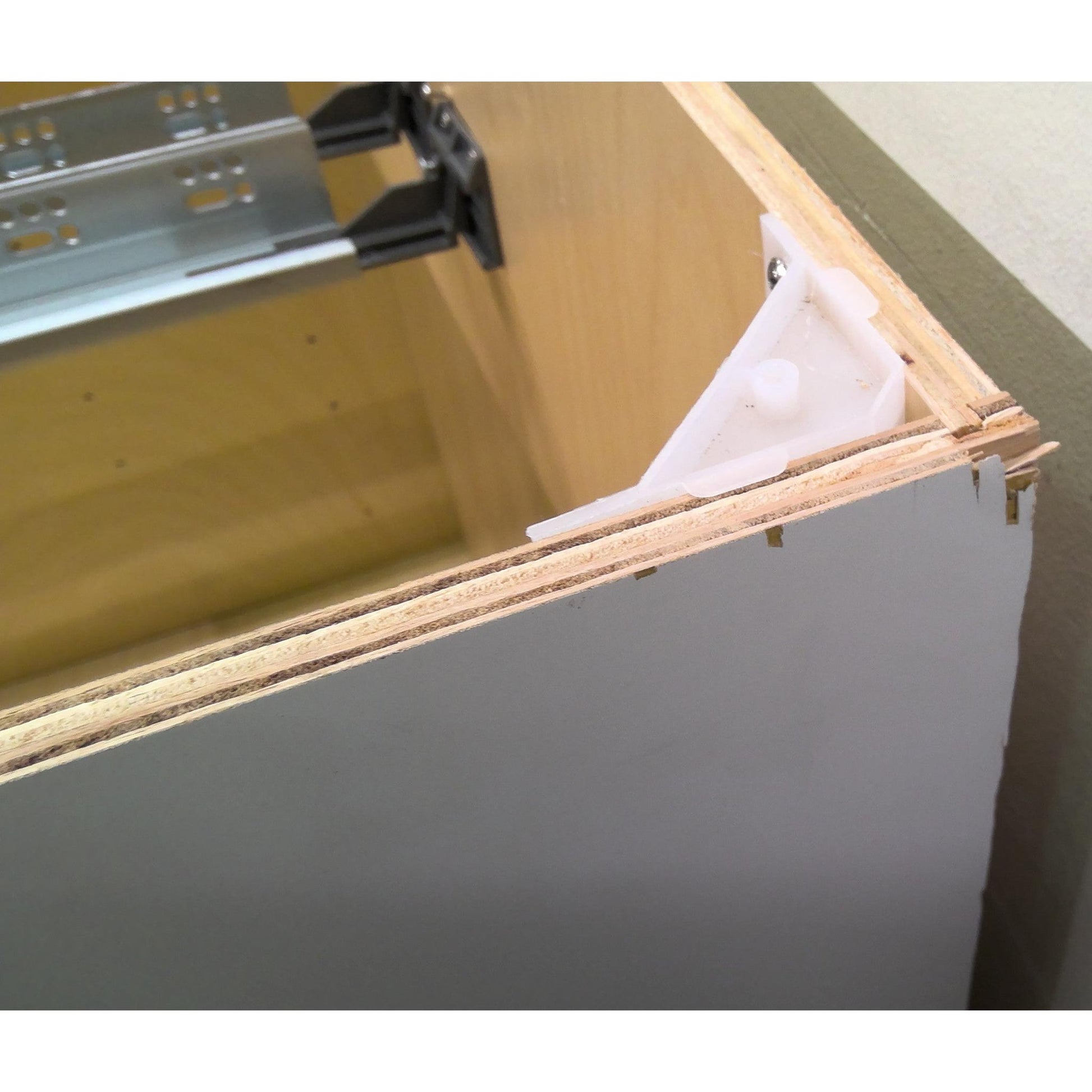 33" White Base Cabinet