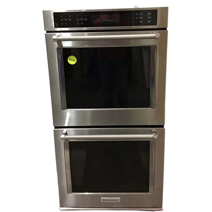 5.0-Cu. Ft. KitchenAid Self-Cleaning Stainless-Steel Double Oven