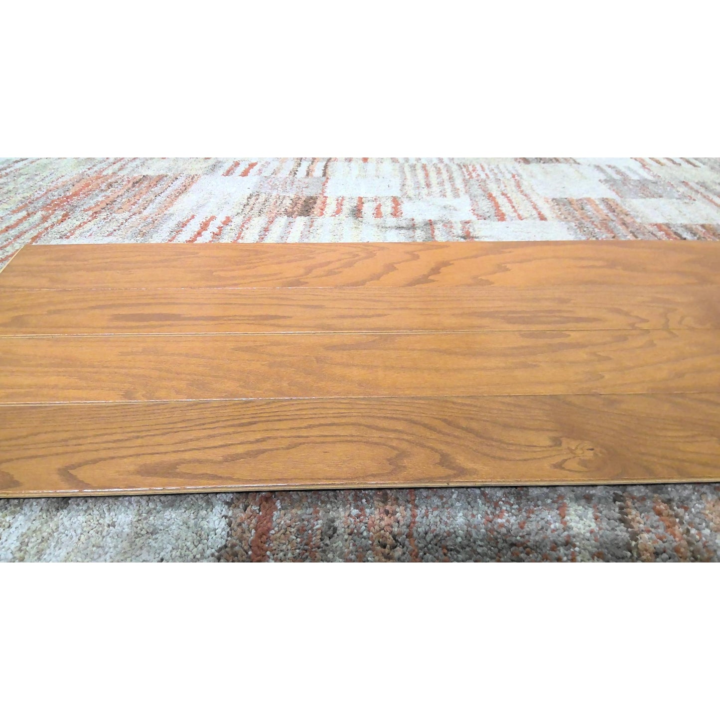 30.5-Sq. Ft. of Engineered Wood Flooring in Oak Honeytone