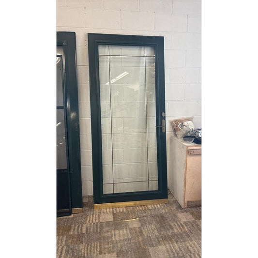 Green Storm Door