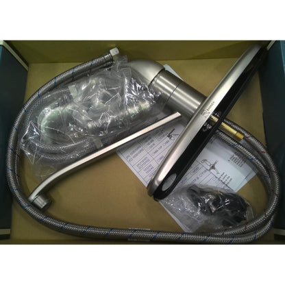 Brushed Nickel Faucet with Sprayer