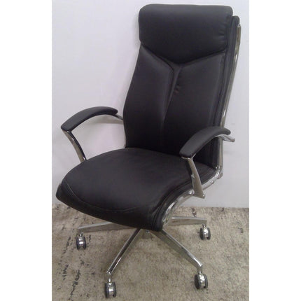 Black and Chrome Office Chair