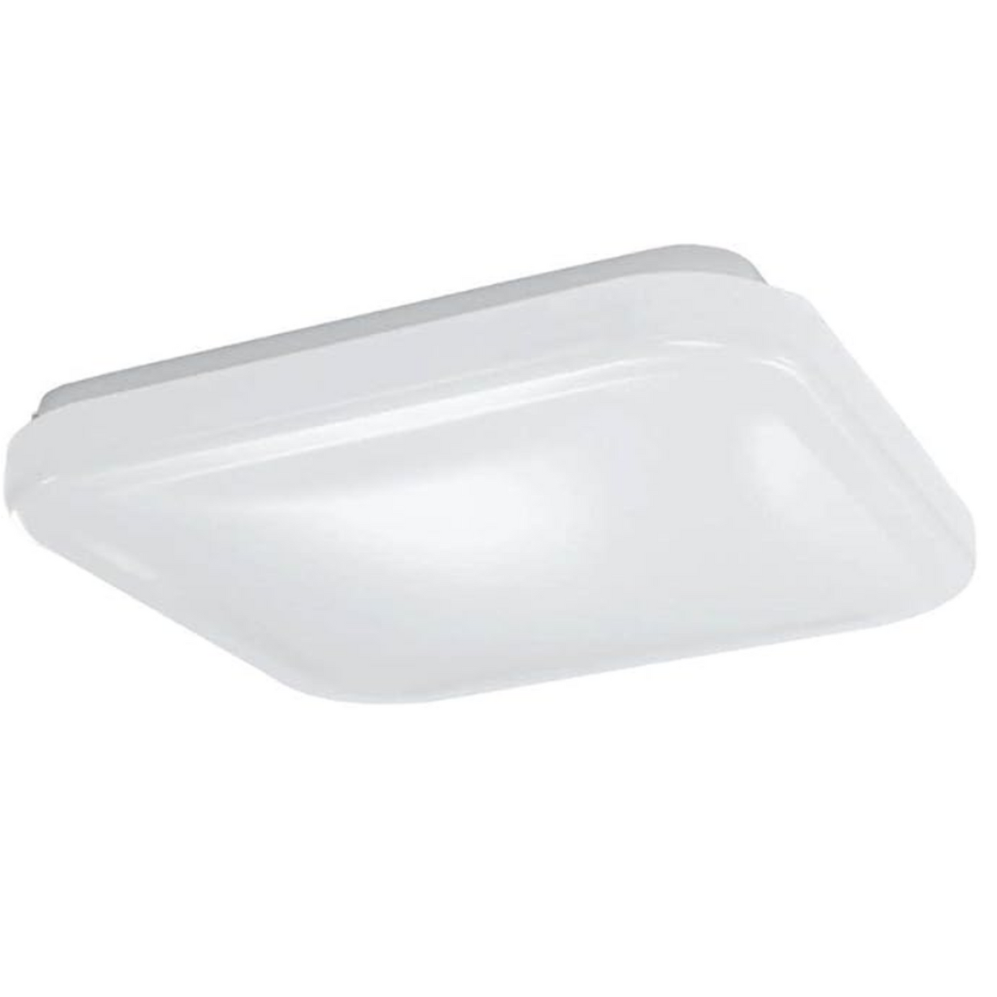 12" Square White LED Ceiling Light Fixture