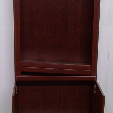 Shelving Unit with Lower Cabinet