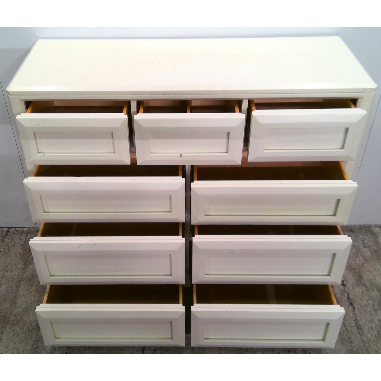50" White Dresser