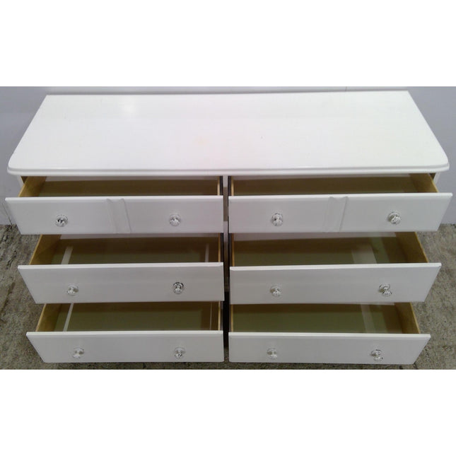 62" White 6-Drawer Dresser (Added 07/22/2026)