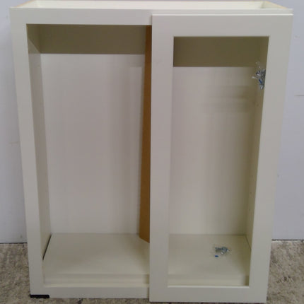 30" x 36" White Plywood Upper Cabinet (Missing Door)