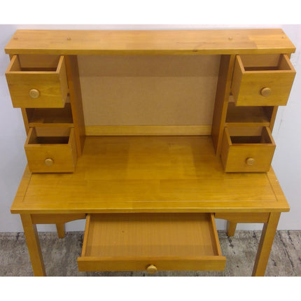 Wood Desk with Hutch (Added 07/15/2026)