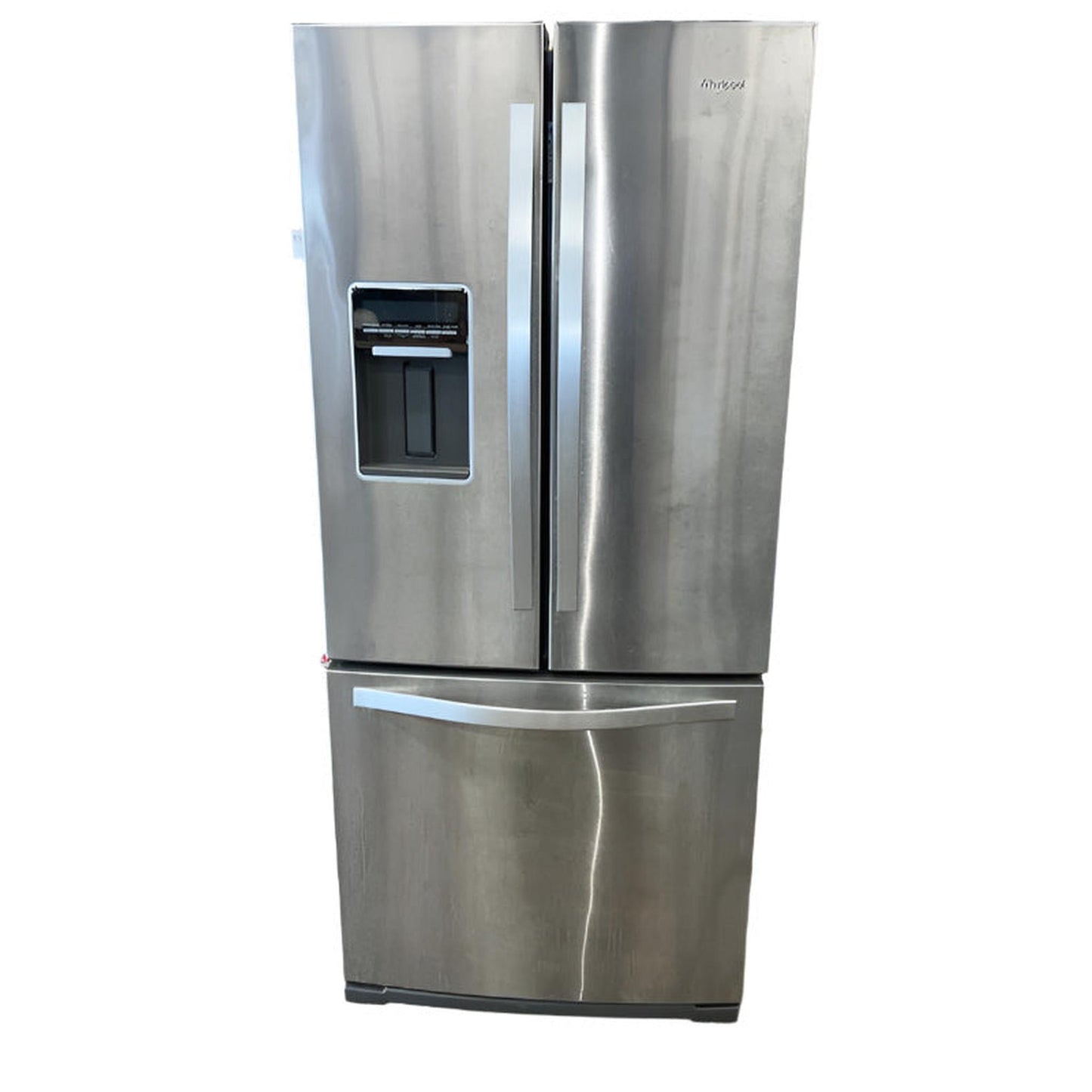 Silver French Refridgerator Door