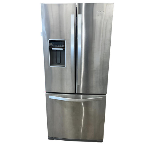 Silver French Refridgerator Door