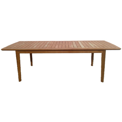76.5" - 95.5" Outdoor Extendable Dining Table - Bronze Teak