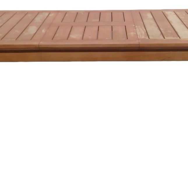 76.5" - 95.5" Outdoor Extendable Dining Table - Bronze Teak