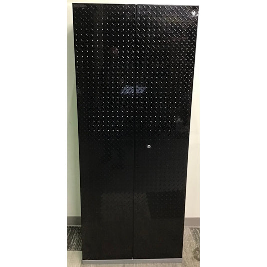 30" x 72" Multi-Use Diamond Plate Steel Storage Locker