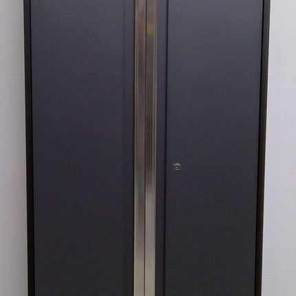 30" Black and Gray Steel Storage Locker