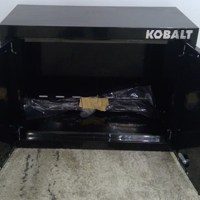 24" x 18" Black Steel Wall Cabinet (Added 08/14/2026)