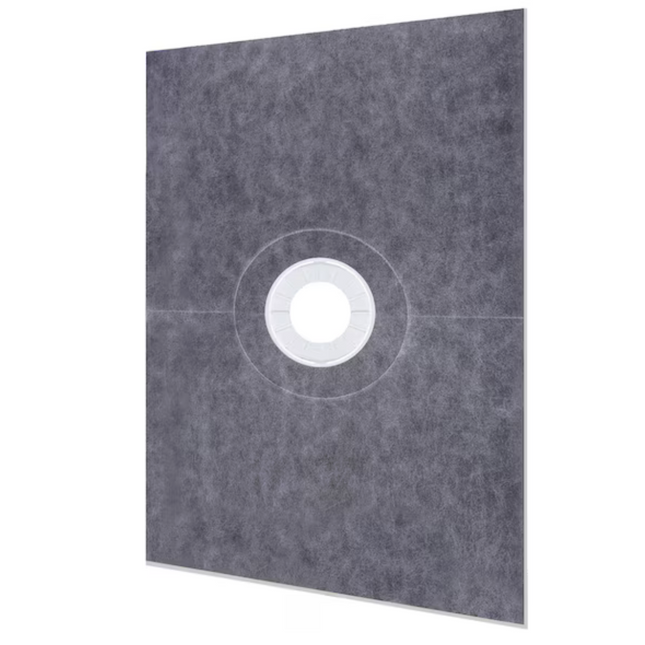 38 inx60 in Watertight Shower Curb Kit