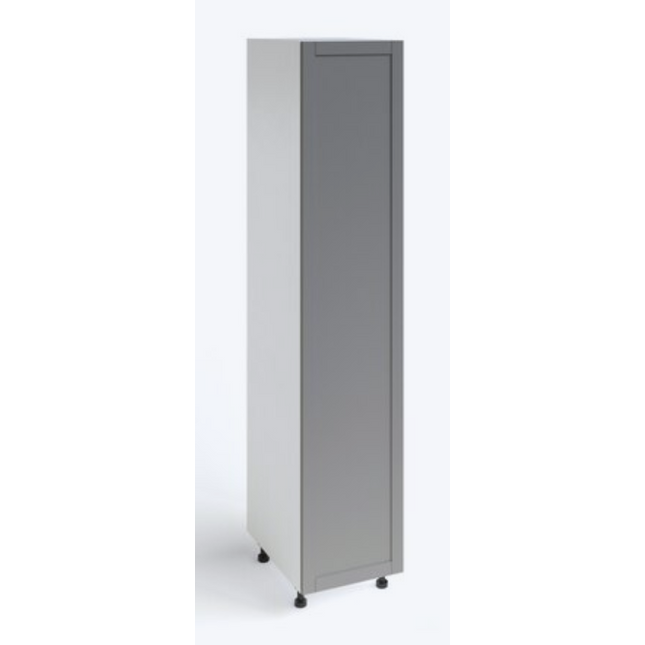 18" x 86" Gray Door Pantry Cabinet