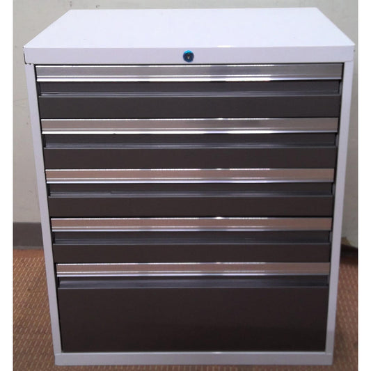 White 5-Drawer Tool Cabinet