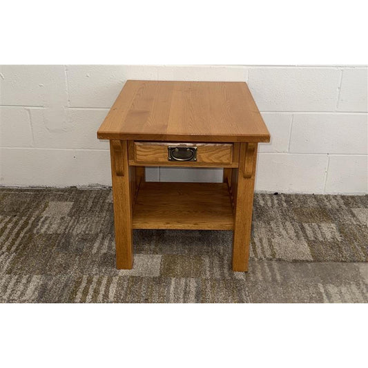 Wood Nightstand