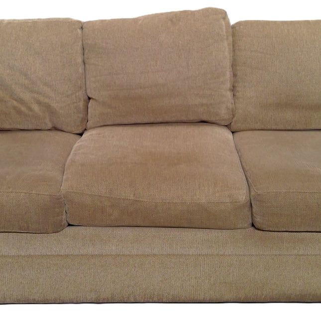 84" Tan Sofa