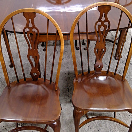 Wood Dining Table with 4 Chairs