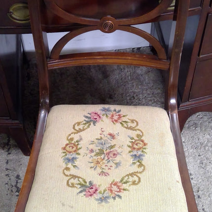 48" Wood Desk with Chair