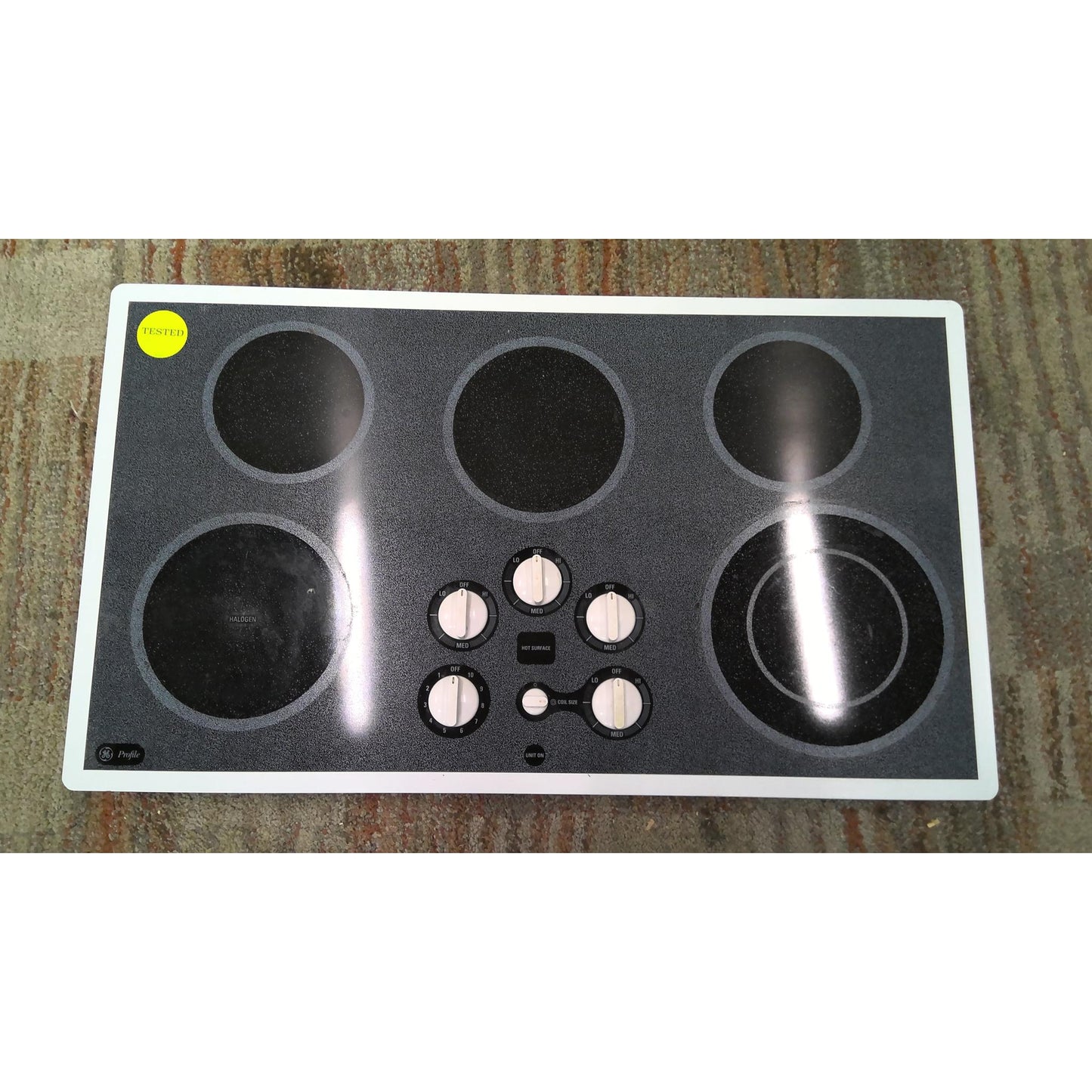 GE Profile Electric Stove Top