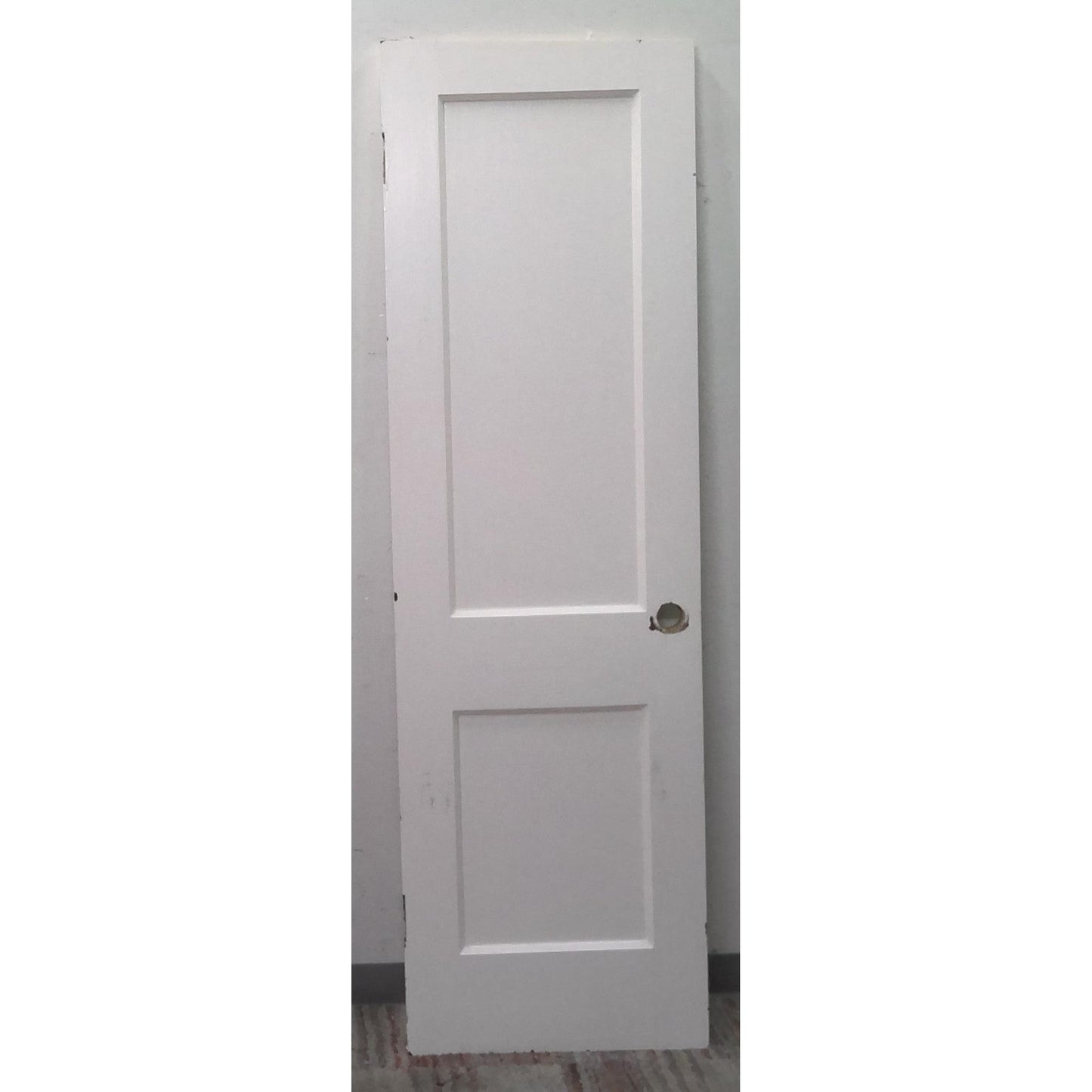 24x78.5 White 2-Panel Door