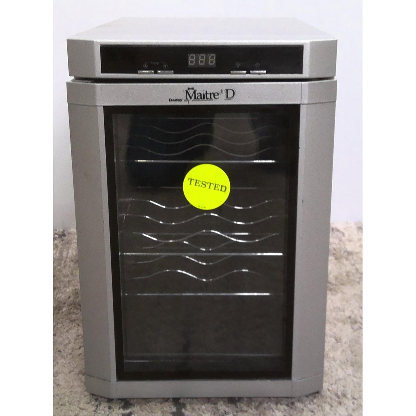 Danby 11 Inch Wine Cooler with 6-Bottle Capacity